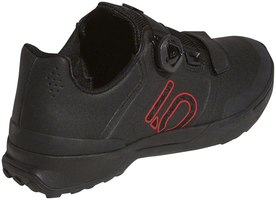 Five Ten Kestrel Pro BOA Mountain Clipless Mountain Clipless Shoes - Mens Core BLK / Red / Gray Six 15