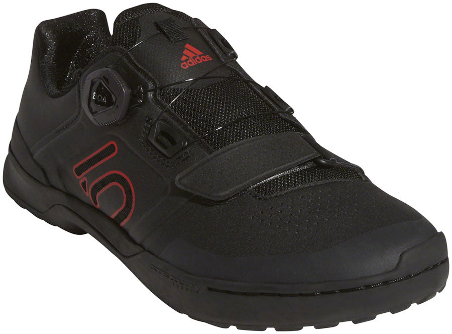 Five Ten Kestrel Pro BOA Mountain Clipless Mountain Clipless Shoes - Mens Core BLK / Red / Gray Six 11