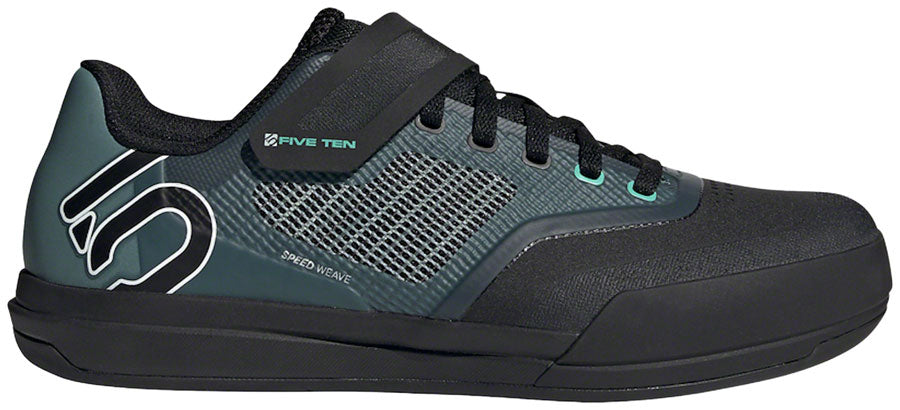 Five Ten Hellcat Pro Mountain Clipless Shoes  -  Womens Core BLK/Crystal White/DGH Solid Gray 7