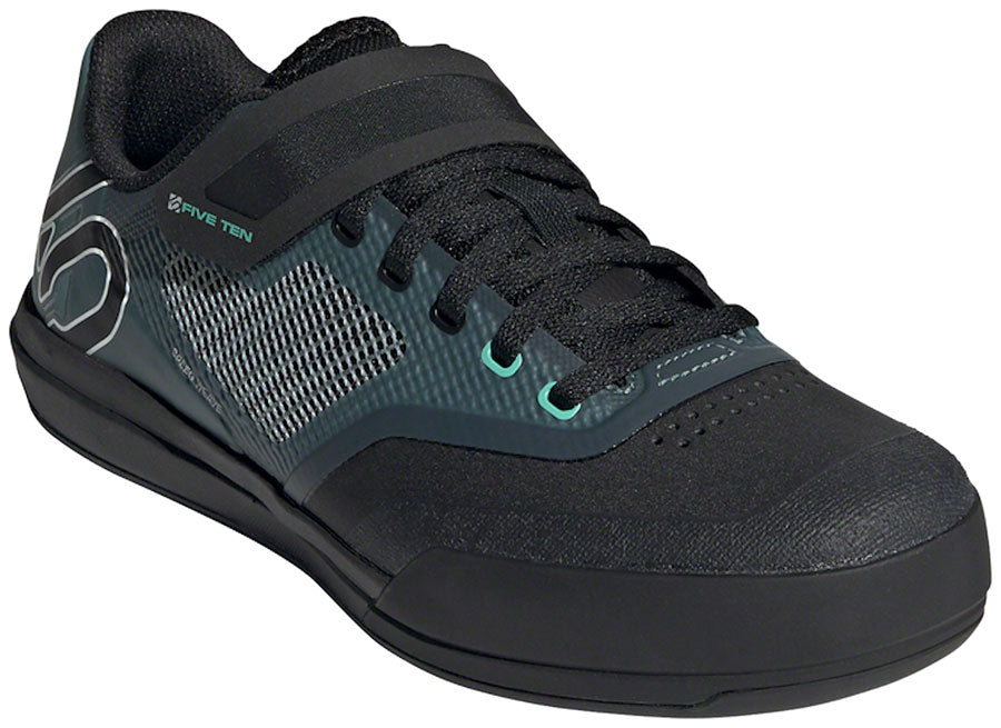 Five Ten Hellcat Pro Mountain Clipless Shoes  -  Womens Core BLK/Crystal White/DGH Solid Gray 7.5