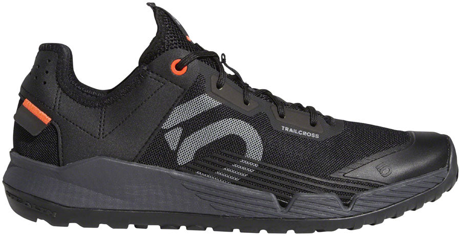 Five Ten Trailcross LT Flat Shoes - Mens Core BLK / Gray Two / Solar Red 8