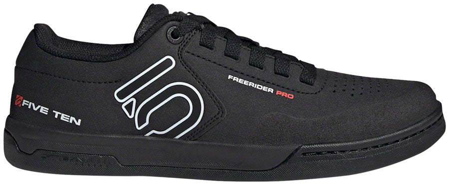 Five Ten Freerider Pro Flat Shoes - Mens Core BLK / Cloud White / Cloud White 9.5