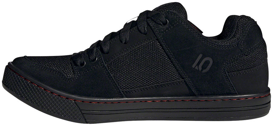 Five Ten Freerider Flat Shoes - Mens Core Black / Core Black  / Red 12.5