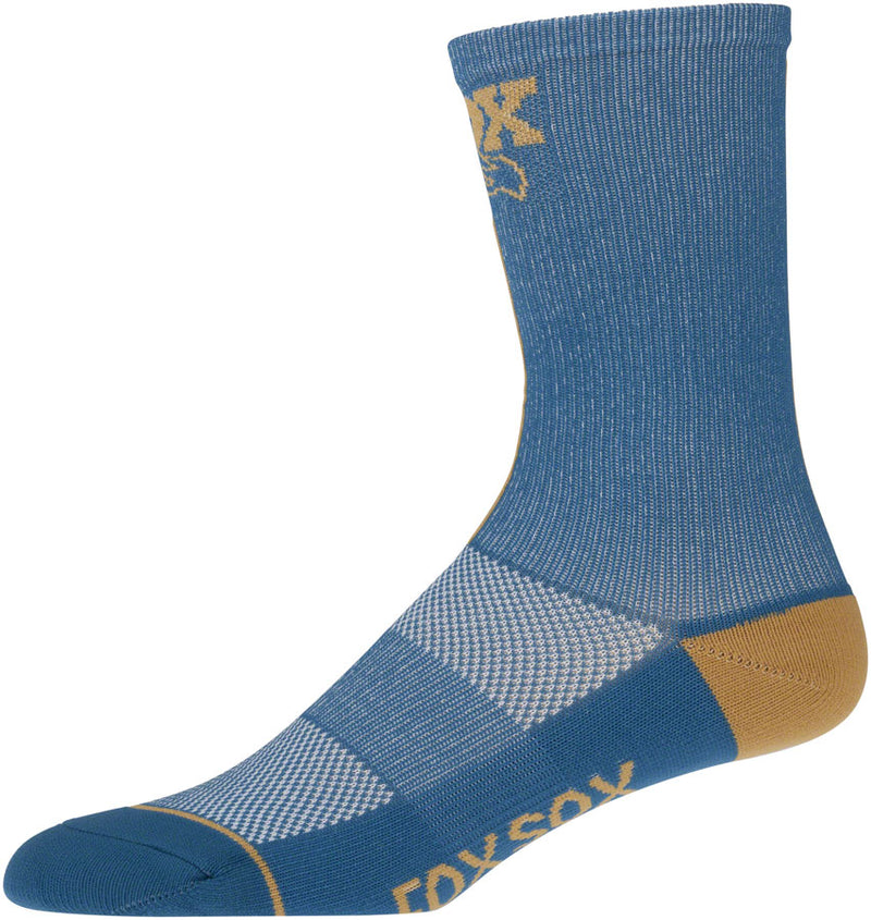 FOX Transfer Coolmax Socks - Seaweed, 7", Small/Medium