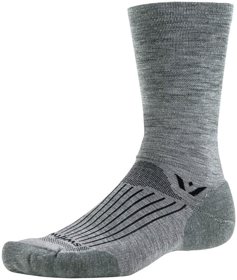 Swiftwick Pursuit Seven Wool Socks - 7 inch, Heather, Medium