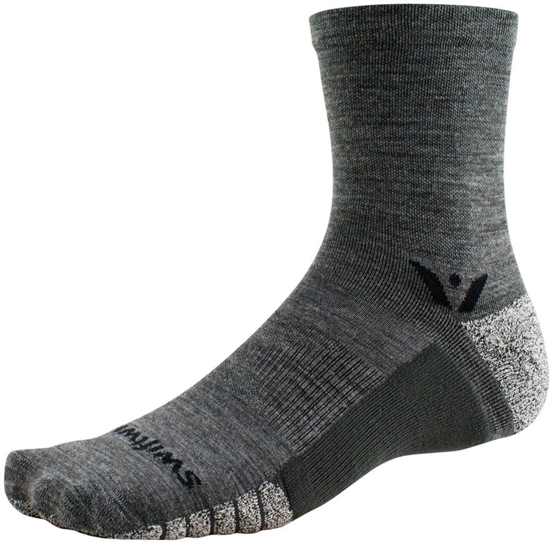 Swiftwick Flite XT Trail Five Socks - 5 inch, Heather, X-Large