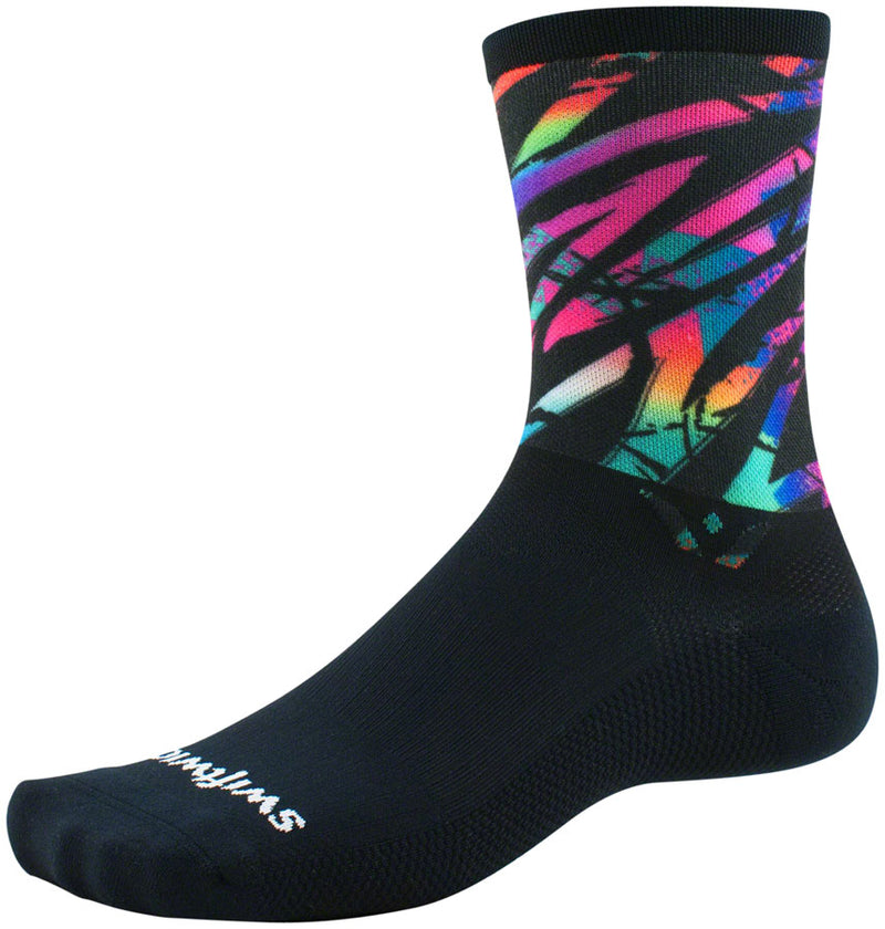 Swiftwick Vision Six Impresssion Socks - 6 inch, Arcade, Medium