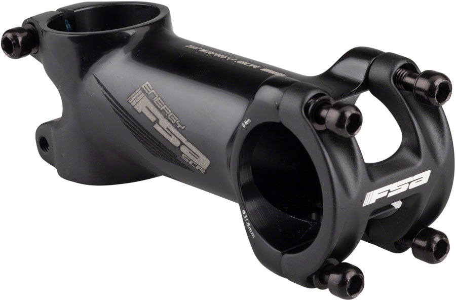 Full Speed Ahead Energy SCR Stem - 80mm, 31.8 Clamp, +/-6, Black/Gray