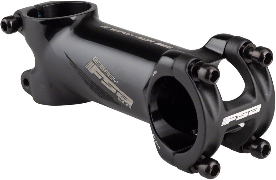 Full Speed Ahead Energy SCR Stem - 90mm, 31.8 Clamp, +/-6, Black/Gray