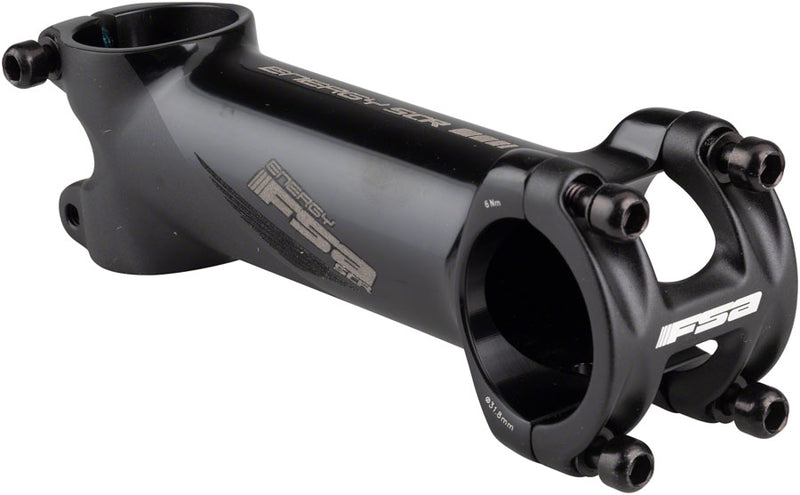 Full Speed Ahead Energy SCR Stem - 110mm, 31.8 Clamp, +/-6, Black/Gray