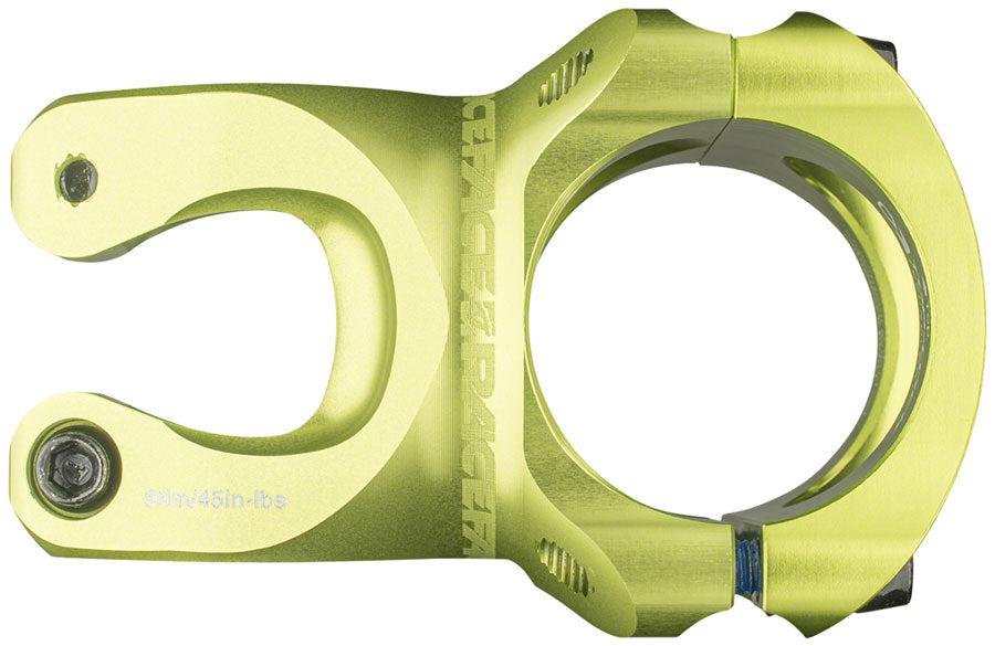 RaceFace Turbine R 35 Stem - 50mm, 35mm Clamp, +/-0, 1 1/8", Green