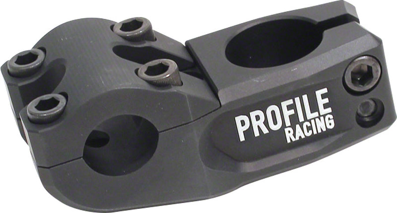 Profile Racing Mulville Push Stem +/- 0 degree, 53mm Flat Black