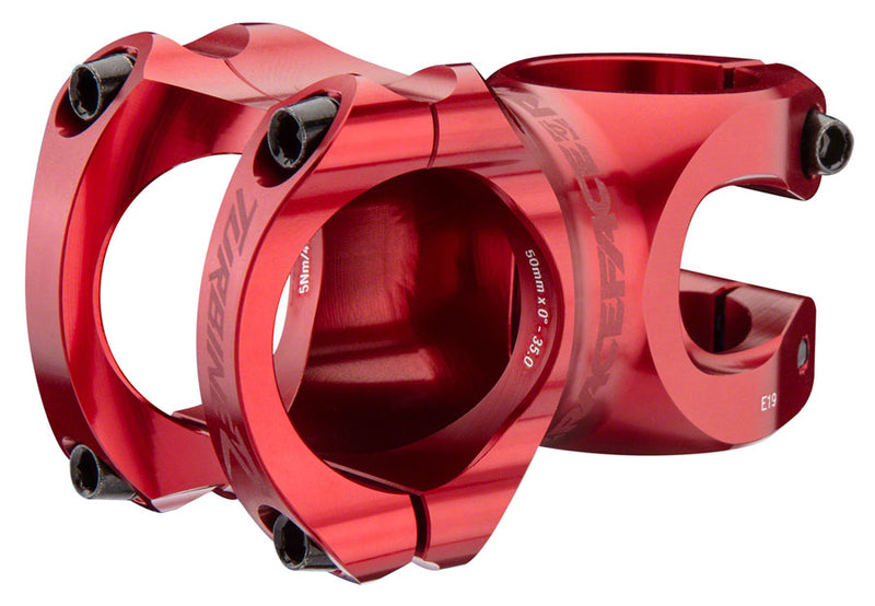 RaceFace Turbine R 35 Stem - 32mm, 35mm Clamp, +/-0, 1 1/8", Red