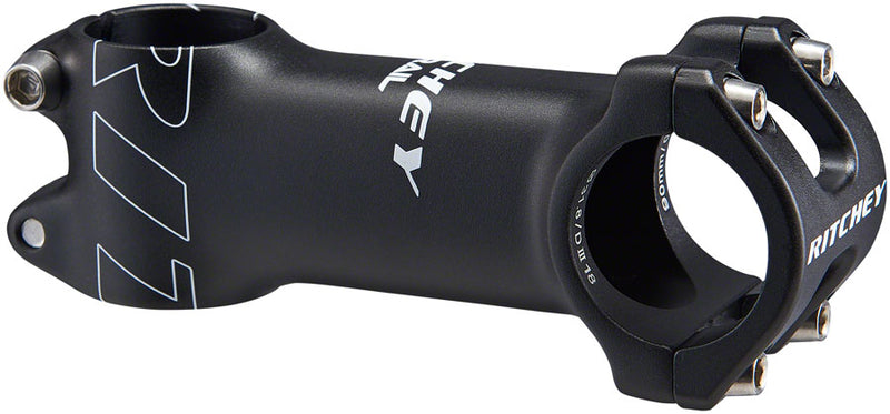 Ritchey Trail Stem - 100 mm, 31.8 Clamp, +/-0, 1 1/8", Alloy, Black