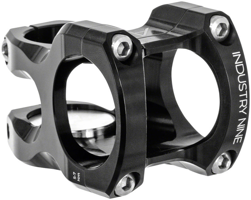 Industry Nine A35 Stem - 40mm, 35 Clamp, +/-8, 1 1/8", Aluminum, Black