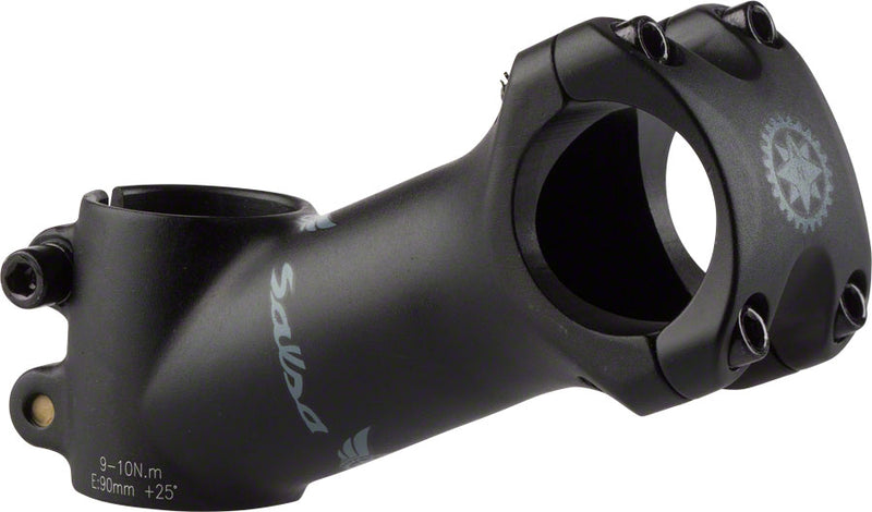 Salsa Guide Stem - 120mm, 31.8 Clamp, +/-25, 1 1/8", Aluminum, Black