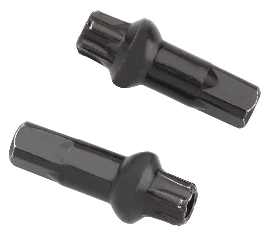 DT Swiss Squorx Pro Head Pro Lock Brass Nipples: 2.0 x 15mm Black Box of 100