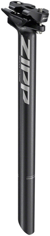 Zipp Service Course Seatpost - 27.2mm Diameter 350mm Length Zero Offset Bead Blast BLK B2