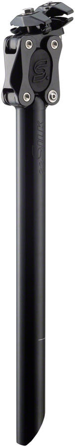 Cane Creek eeSilk+ Suspension Seatpost - Alloy, 31.6 x 387mm, 35mm Travel, Black