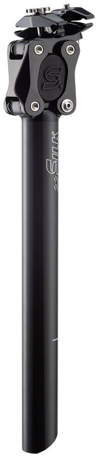 Cane Creek eeSilk+ Suspension Seatpost - Carbon, 27.2 x 362mm, 35mm Travel, Black