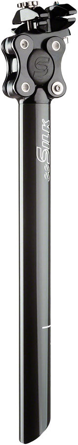 Cane Creek eeSilk Suspension Seatpost - Carbon, 31.6 x 350mm, 20mm Travel, Black