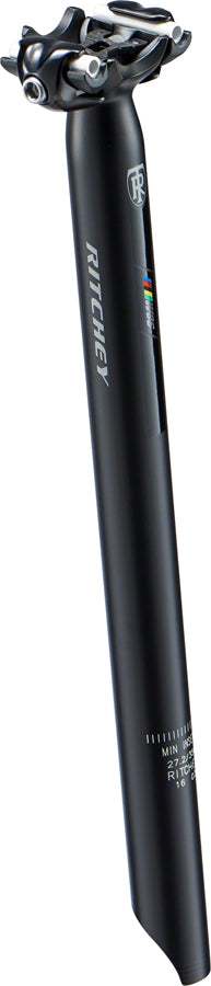 Ritchey WCS 1-Bolt Seatpost: 27.2, 350mm, 0 Offset, Blatte