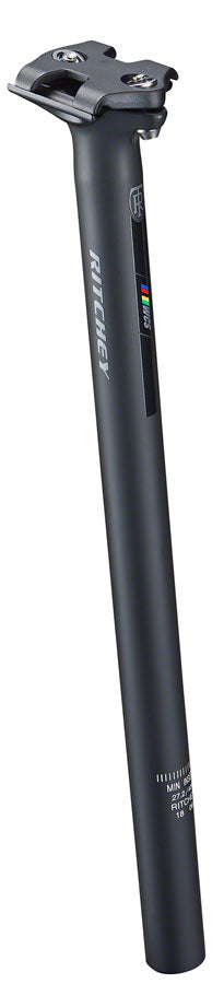 Ritchey WCS Zero Seatpost: 31.6, 400mm, Zero Offset, Matte Black