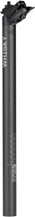 WHISKY No.7 Carbon Seatpost - 27.2 x 400mm, 18mm Offset, Matte Carbon