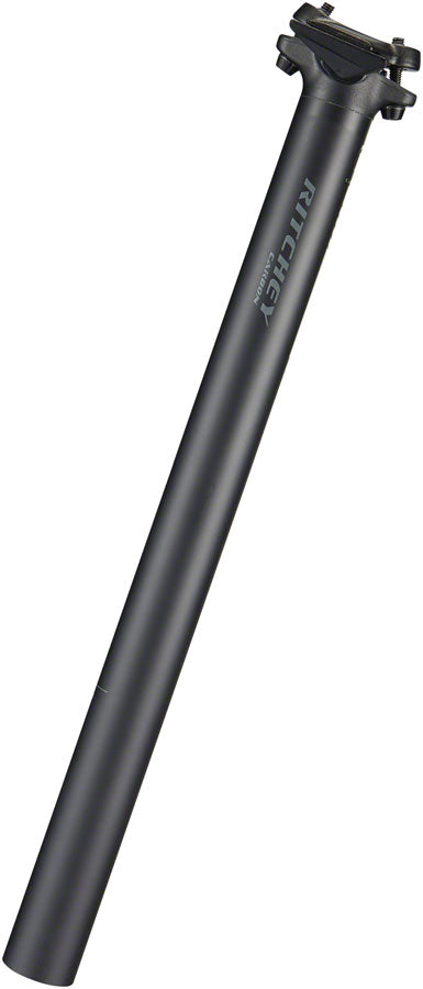 Ritchey Comp Zero Carbon Seatpost: 30.9mm, 400mm, Black