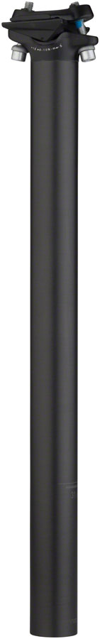 Salsa Guide Carbon Seatpost, 27.2 x 400mm, 0mm Offset, Black