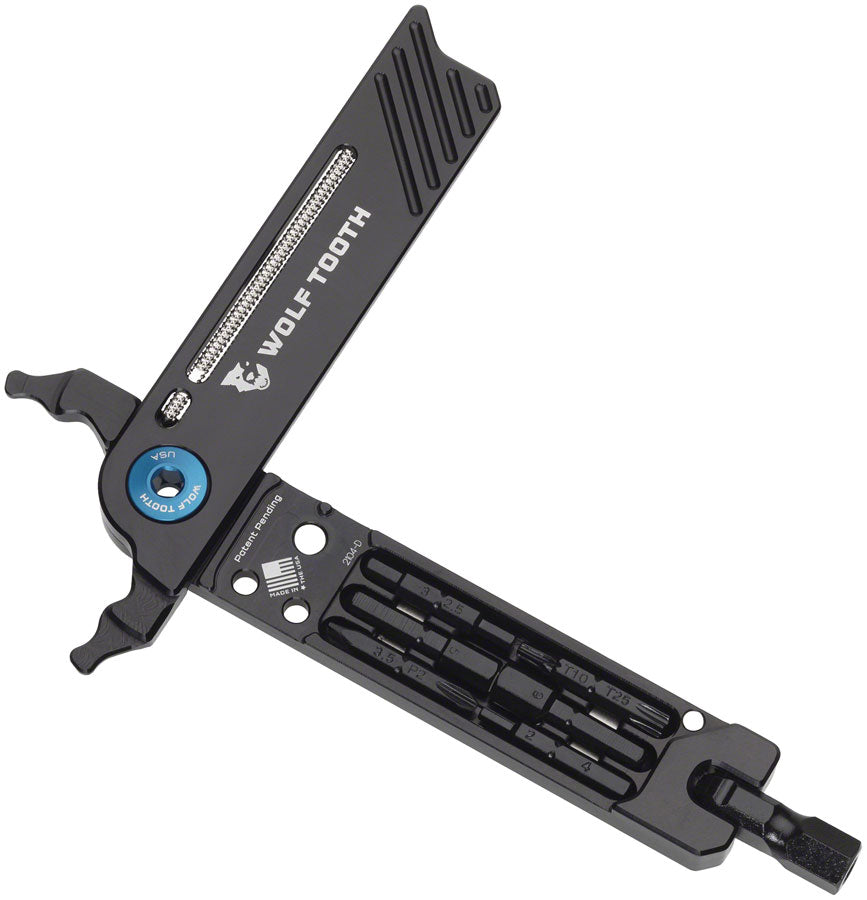 Wolf Tooth 8-Bit Pliers, Blue Bolt