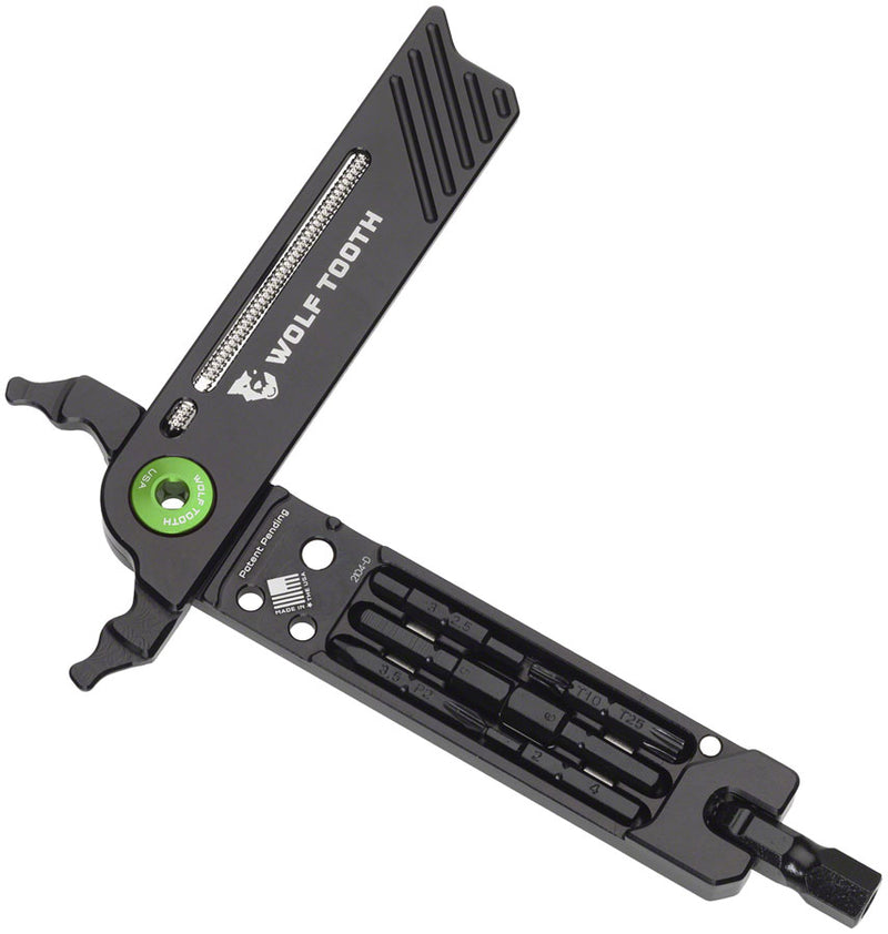 Wolf Tooth 8-Bit Pliers, Green Bolt