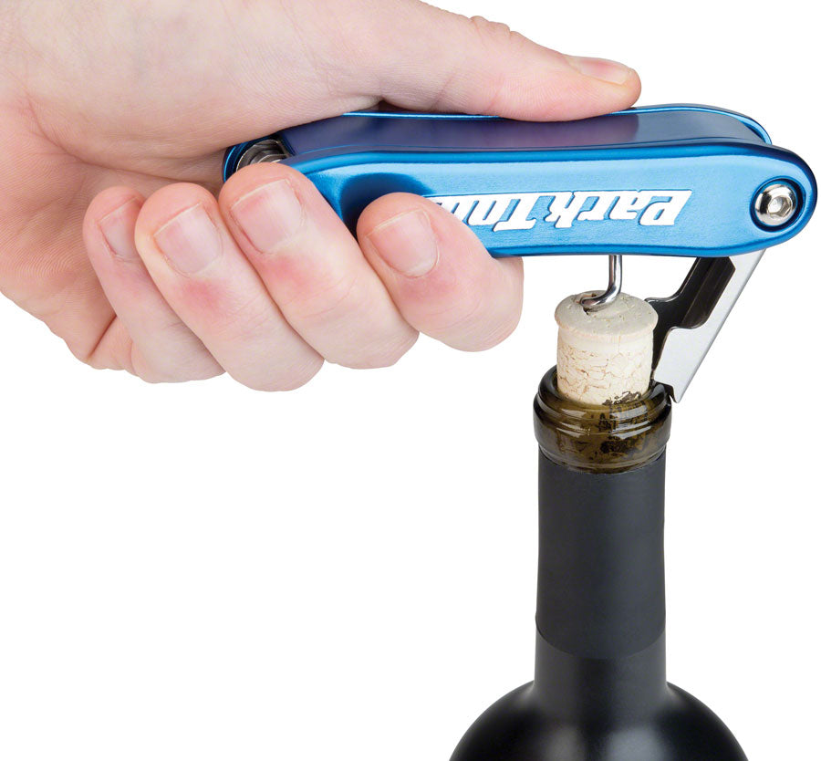 Park Tool BO-4 Corkscrew and Bottle Opener Fold-Up Tool