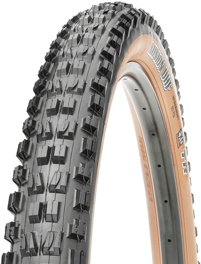 Maxxis Minion DHF Tire - 29 x 2.5, Tubeless, Folding, Black/Dark Tan, Dual, EXO, Wide Trail