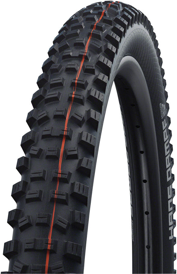 Schwalbe Hans Dampf Tire - 27.5 x 2.6, Tubeless, Folding, Black, Evolution, Addix Soft, SuperGravity