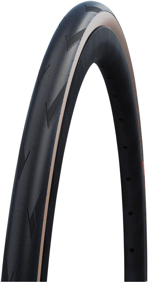 Schwalbe Pro One Tire - 700 x 25, Clincher, Folding, Black/Transparent, Evolution, Super Race, Addix Race, V-Guard