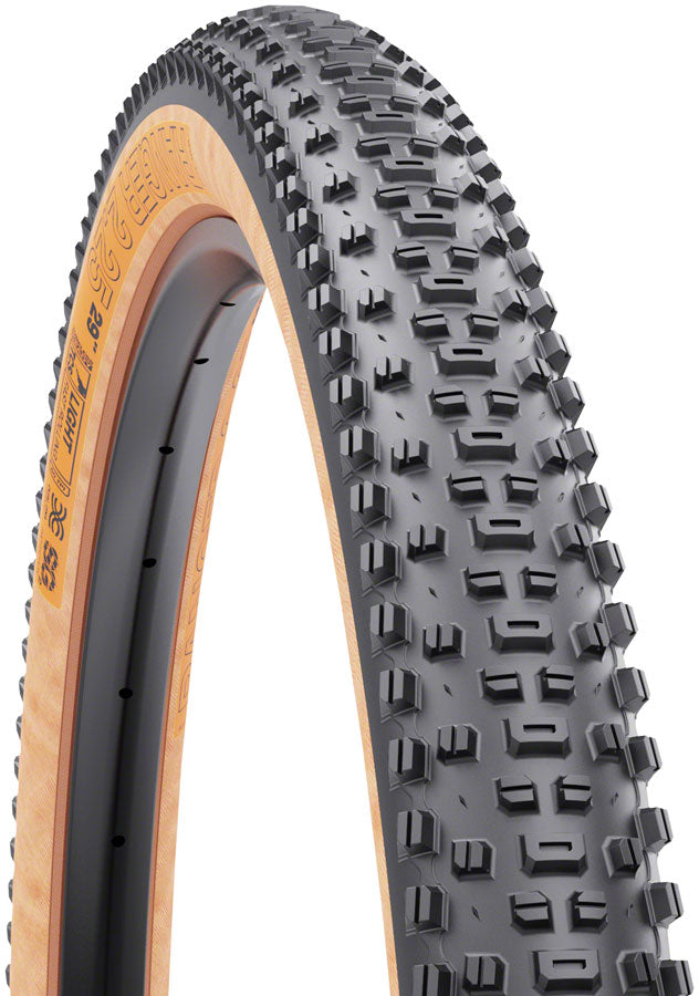 WTB Ranger Tire - 29 x 2.4, TCS Tubeless, Folding, Black/Tan, Light/Fast Rolling, Dual DNA, SG2