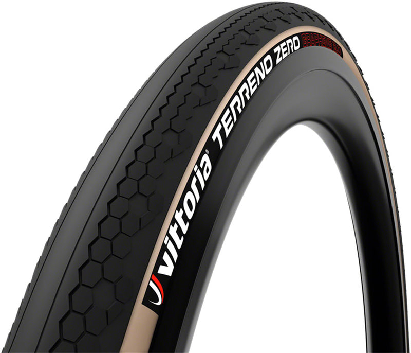 Vittoria Terreno Zero Tire - 700 x 38, Tubeless, Folding, Black/Tan, G2.0