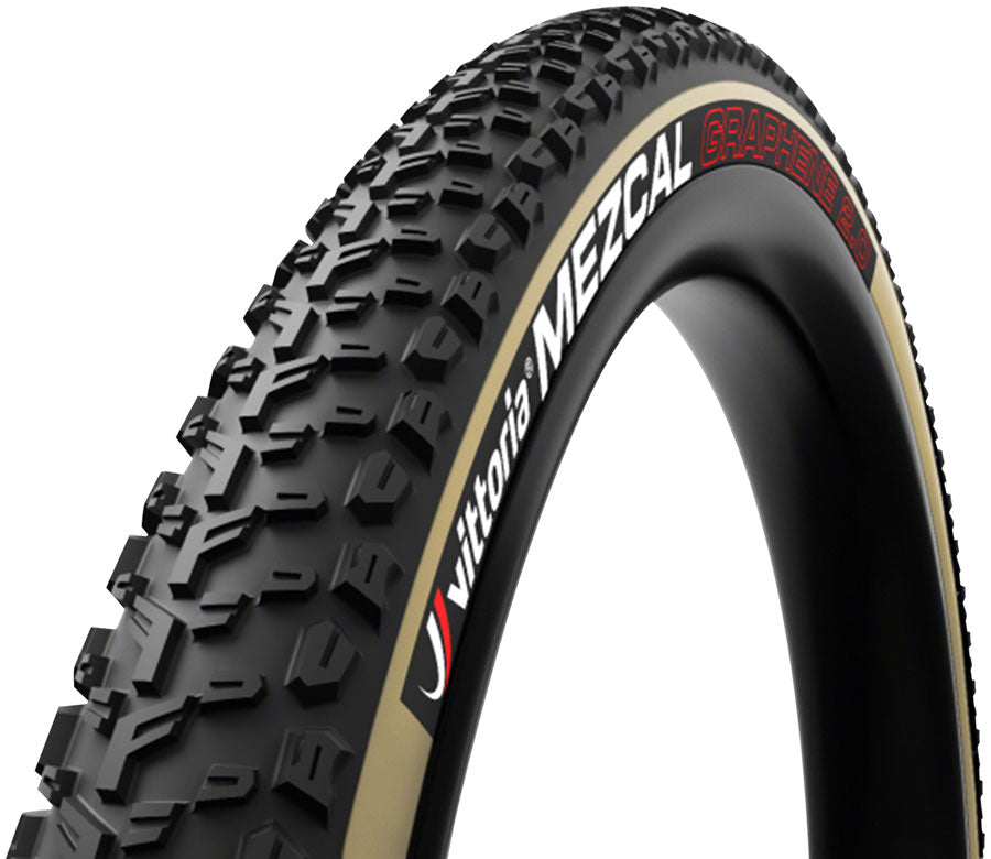 Vittoria Mezcal III Tire - 29 x 2.35, Tubeless, Folding, Black/Tan , G2.0