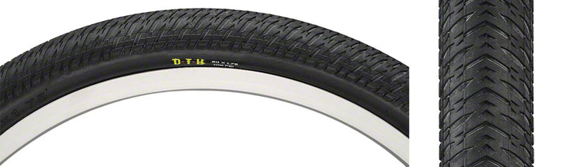 Maxxis DTH Tire - 20 x 1 3/8, Clincher, Wire, Black, Dual, Silkworm