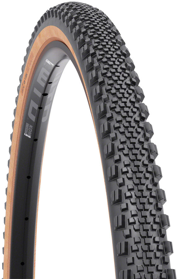 WTB Raddler Tire - 700 x 44, TCS Tubeless, Folding, Black/Tan, Light, Fast Rolling