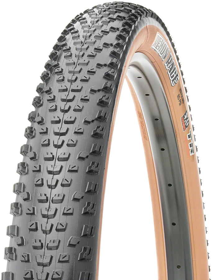 Maxxis Rekon Race Tire - 29 x 2.4, Tubeless, Folding, Black/Tan, Dual, EXO, Wide Trail