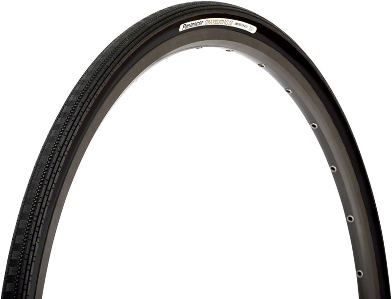 Panaracer GravelKing SS Tire - 700 x 28, Clincher, Folding, Black