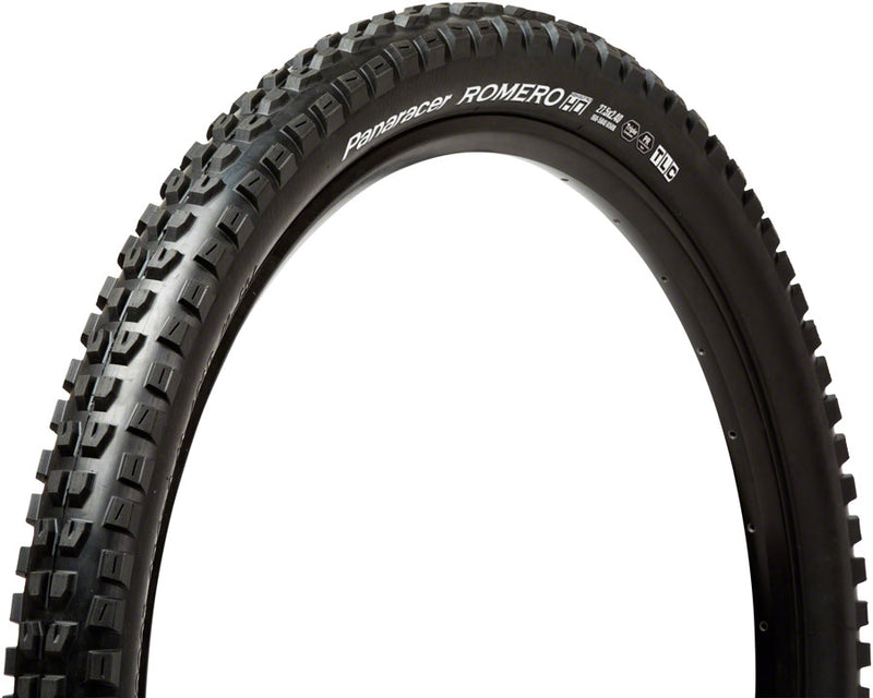 Panaracer Romero HO Tire - 27.5 x 2.6, Tubeless, Folding, Black, 120tpi