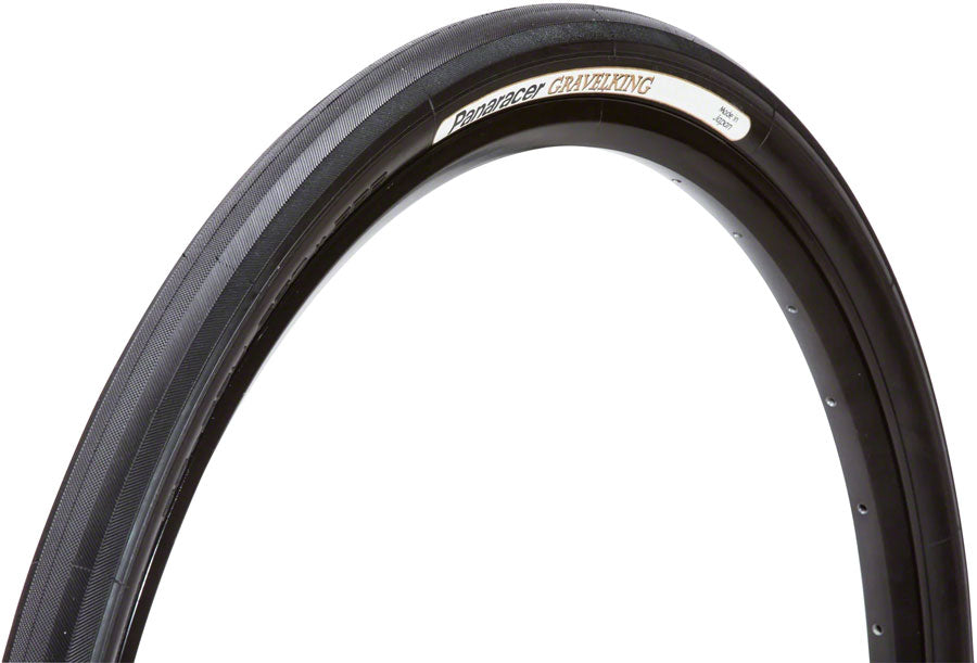 Panaracer GravelKing Slick Tire - 700 x 43 Tubeless Folding Black