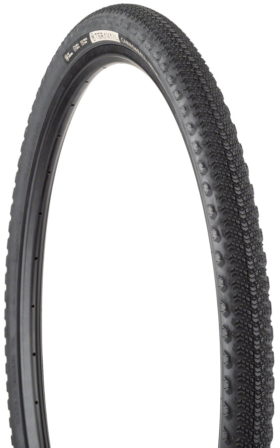 Teravail Cannonball Tire - 700 x 47, Tubeless, Folding, Tan, Durable