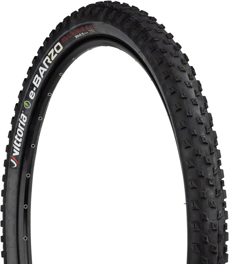 Vittoria e-Barzo Tire - 29 x 2.6, Tubeless, Folding, Black/Anthracite, TNT, G2.0