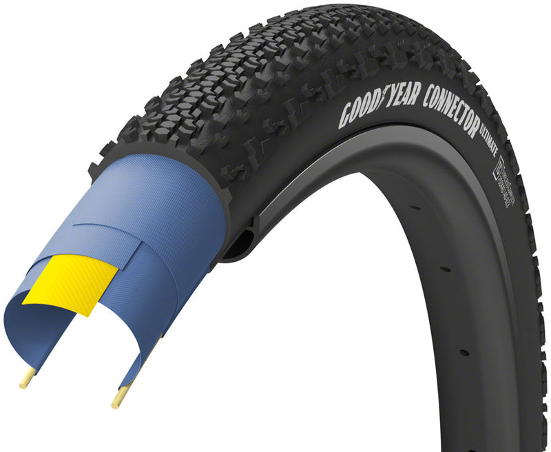 Goodyear Connector Tire - 700 x 35 , Tubeless, Folding, Black