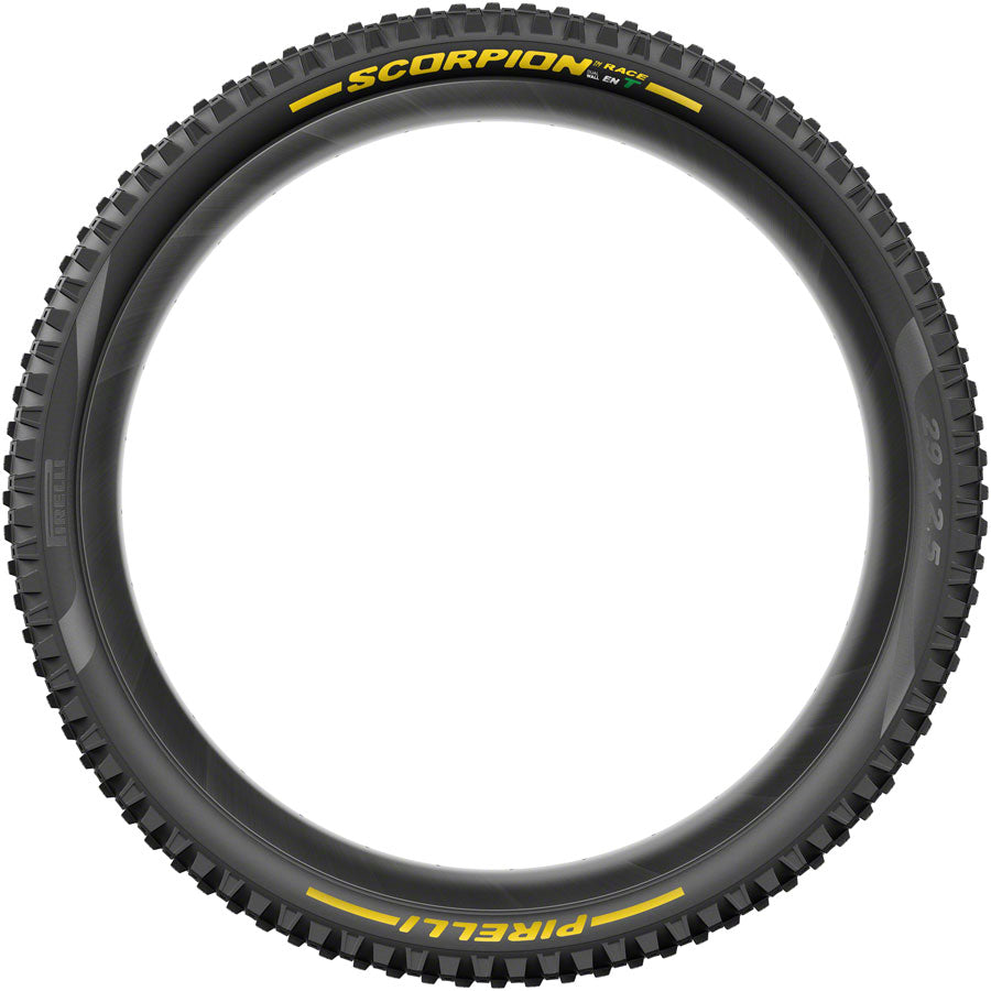 Pirelli Scorpion Race Enduro T Tire - 29 x 2.5, Tubeless, Folding, Yellow Label, DualWALL, SmartEVO DH