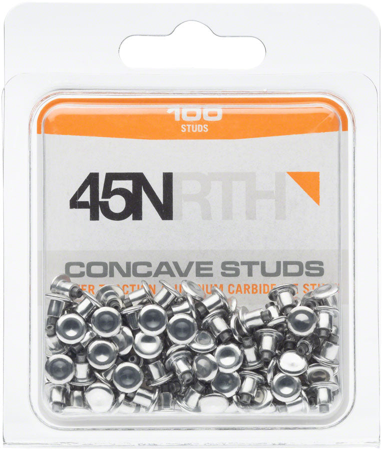 45NRTH Concave Carbide Aluminum Tire Studs - Pack of 100